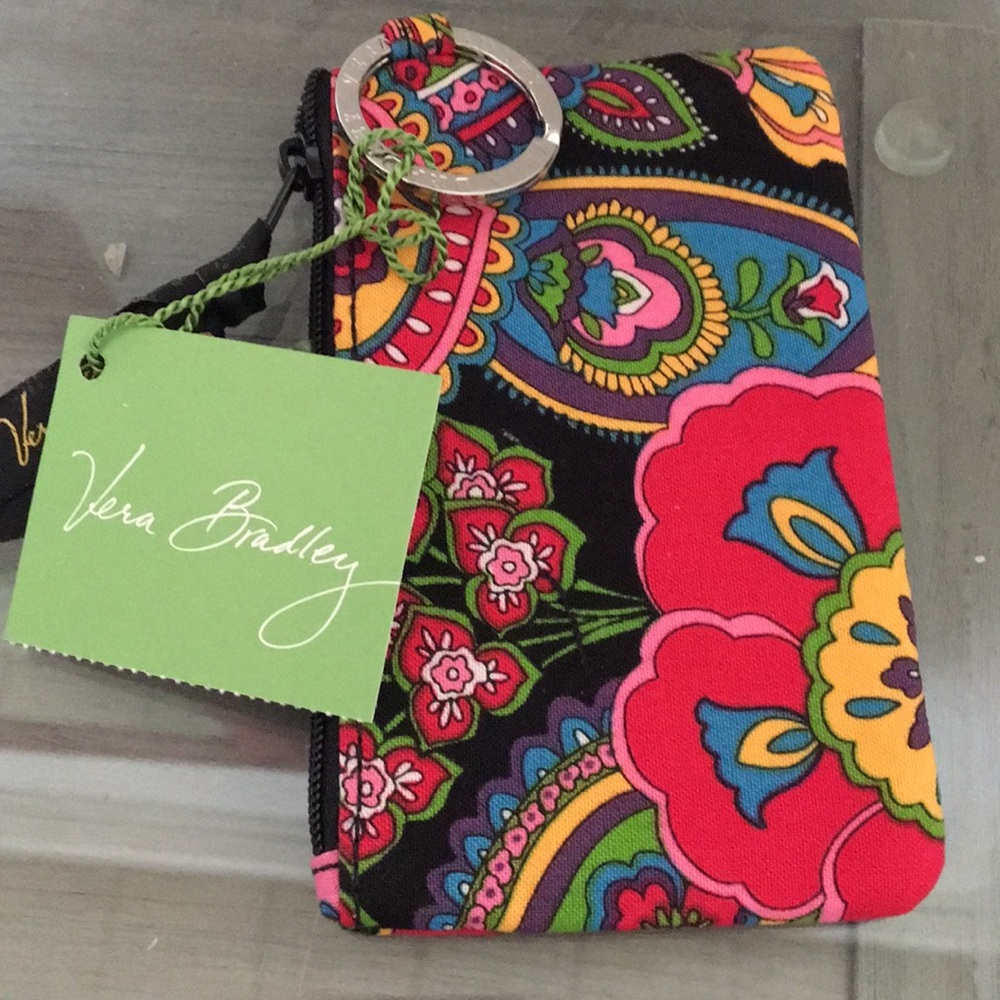 Vera Bradley Symphony in Hue Zip ID Case